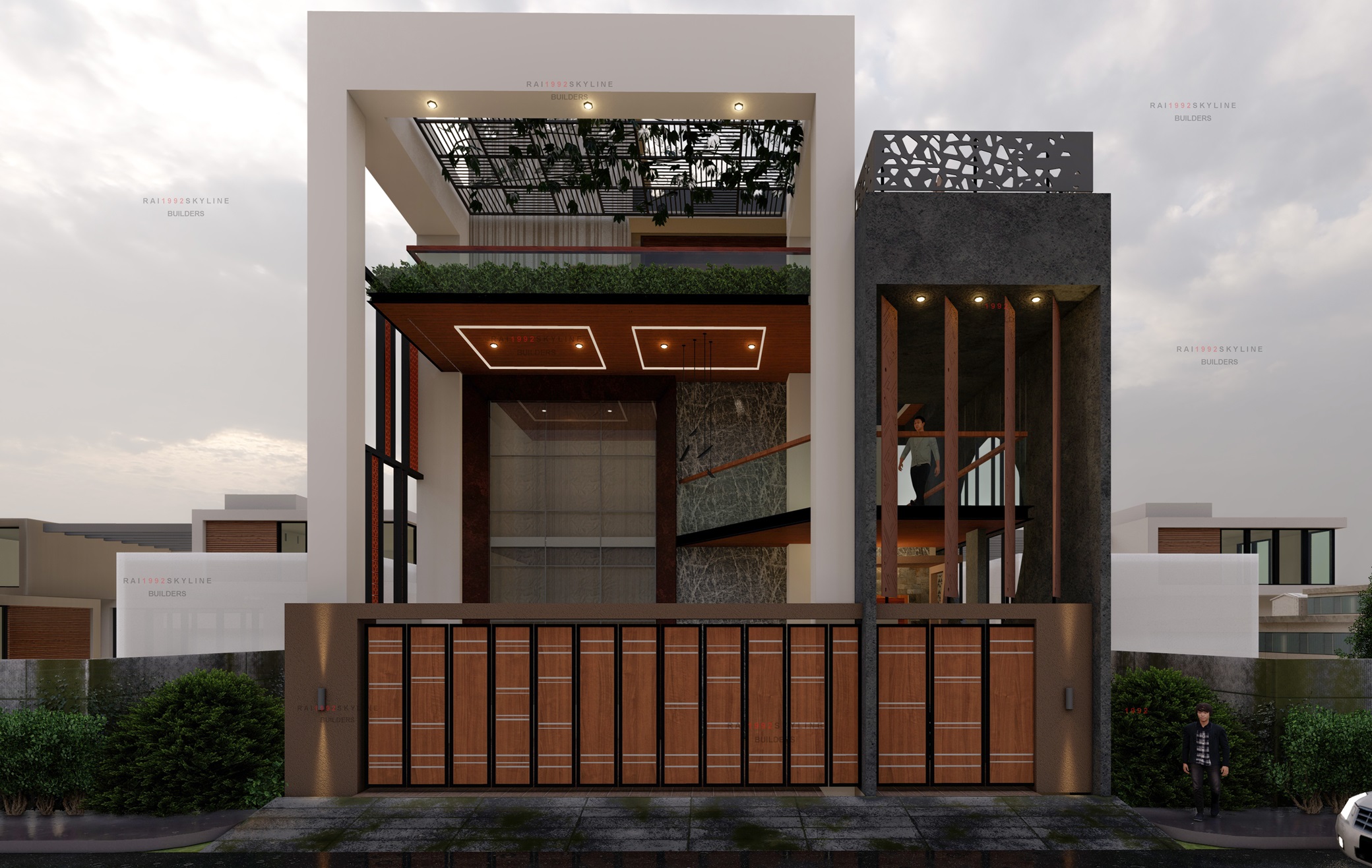 Modern residential project by construction company in Bangalore