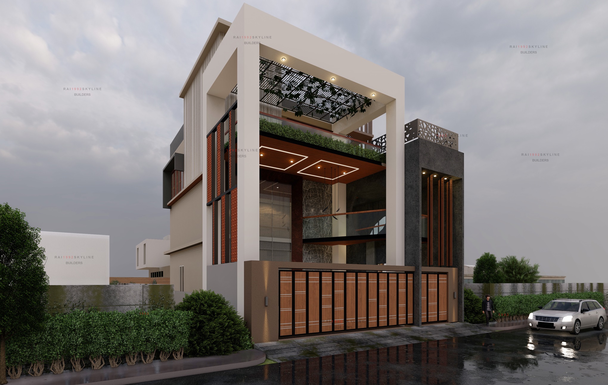 Premium villa with beautiful landscaping