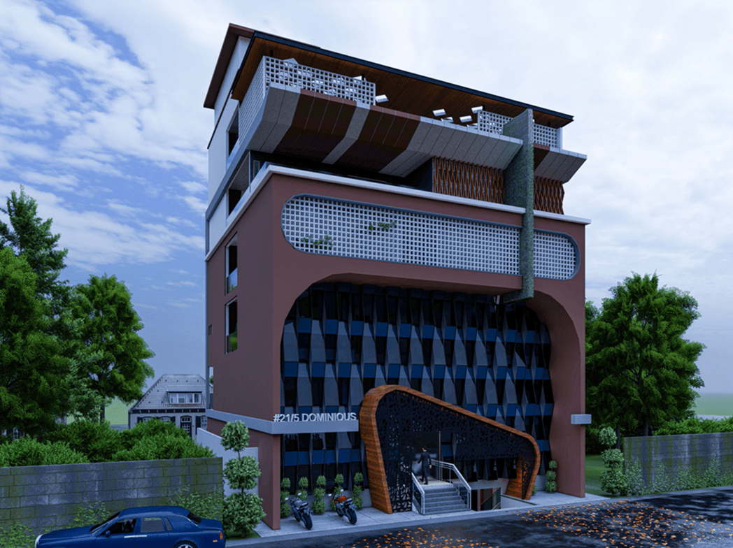 Luxury commercial space by top construction company in Bangalore